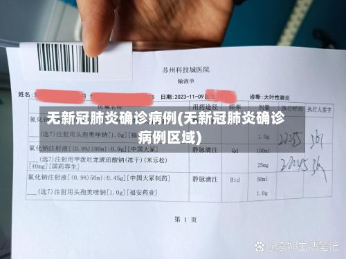 无新冠肺炎确诊病例(无新冠肺炎确诊病例区域)