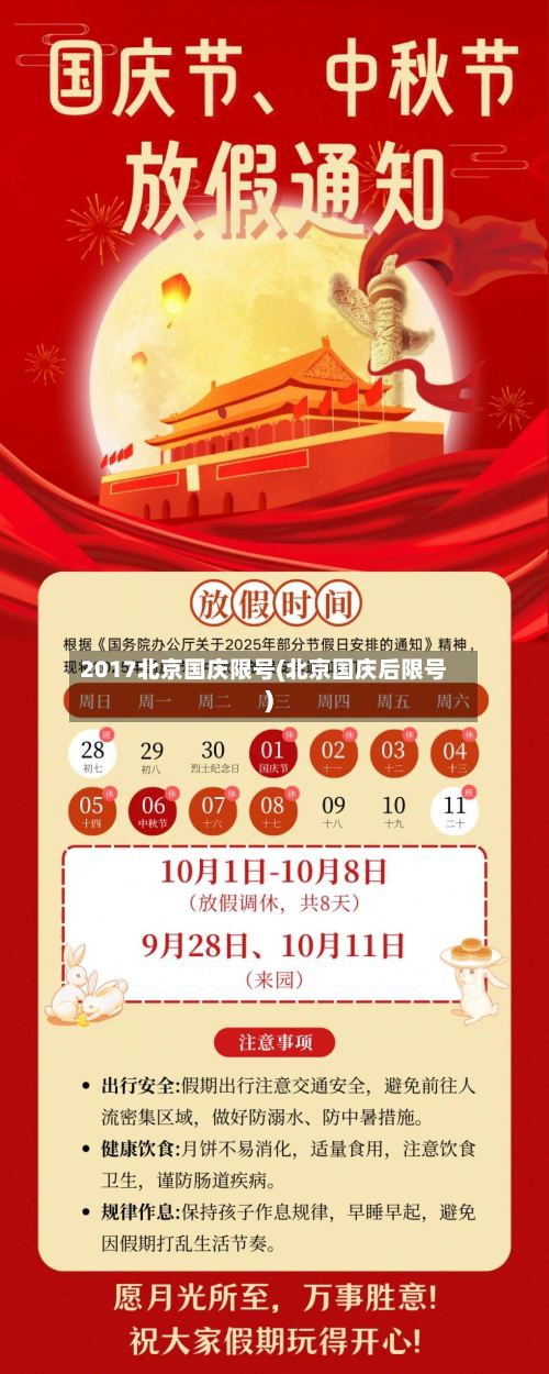 2017北京国庆限号(北京国庆后限号)