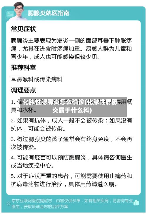 化脓性腮腺炎怎么确诊(化脓性腮腺炎属于什么科)