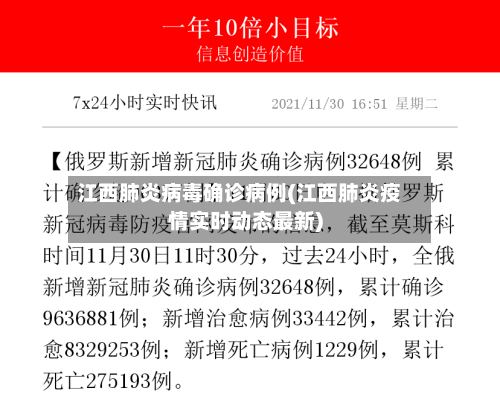 江西肺炎病毒确诊病例(江西肺炎疫情实时动态最新)-第2张图片