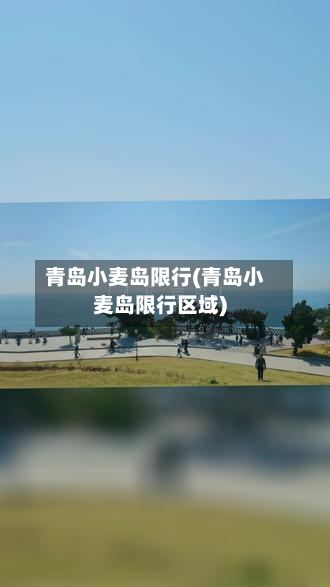 青岛小麦岛限行(青岛小麦岛限行区域)