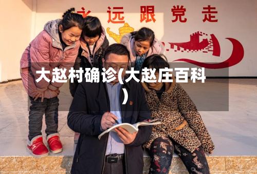 大赵村确诊(大赵庄百科)