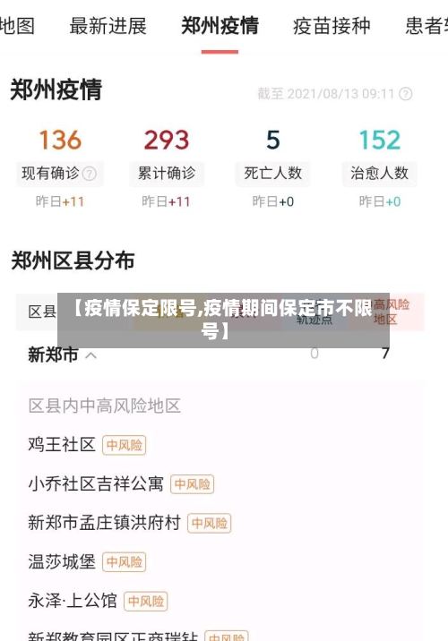 【疫情保定限号,疫情期间保定市不限号】