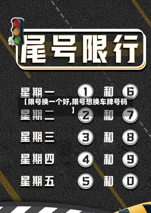 【限号换一个好,限号想换车牌号码】-第2张图片