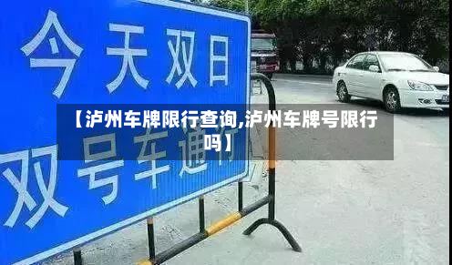 【泸州车牌限行查询,泸州车牌号限行吗】-第2张图片