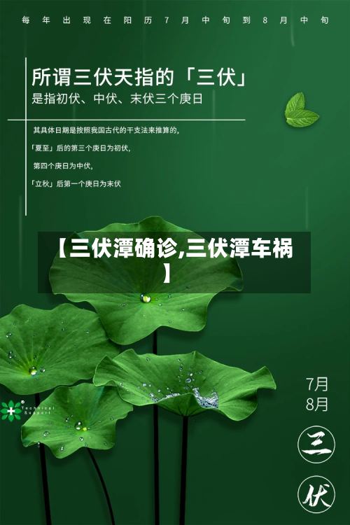 【三伏潭确诊,三伏潭车祸】