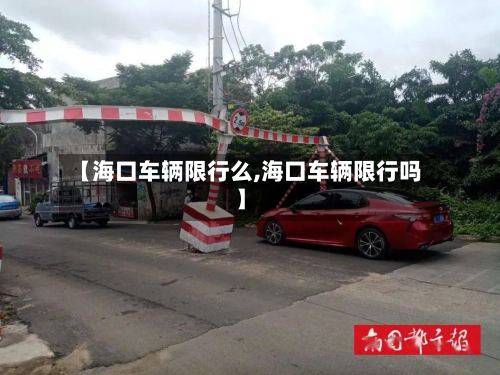 【海口车辆限行么,海口车辆限行吗】-第2张图片