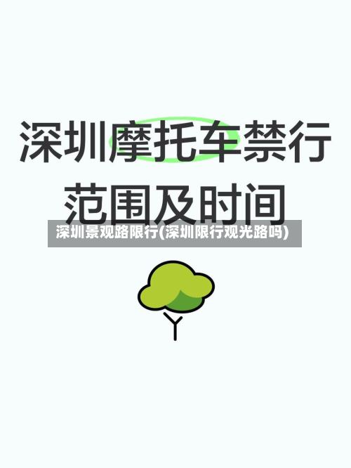 深圳景观路限行(深圳限行观光路吗)