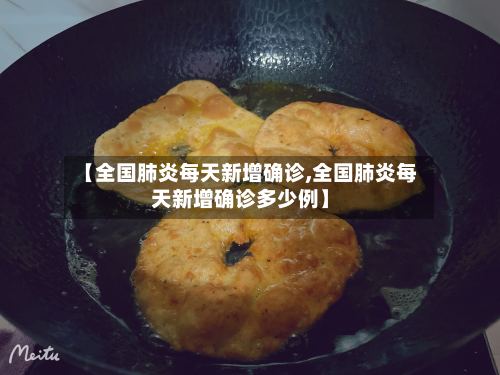 【全国肺炎每天新增确诊,全国肺炎每天新增确诊多少例】-第2张图片