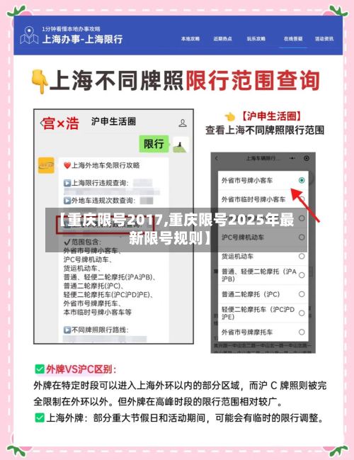 【重庆限号2017,重庆限号2025年最新限号规则】