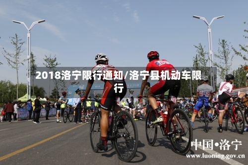 2018洛宁限行通知/洛宁县机动车限行-第2张图片