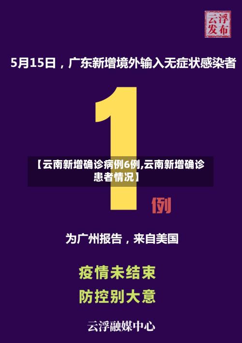 【云南新增确诊病例6例,云南新增确诊患者情况】-第3张图片