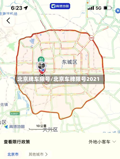 北京牌车限号/北京车牌限号2021-第2张图片